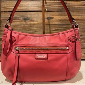 Coach Daisy Spectator Persimmon Leather Shoulder Bag Rare NWOT